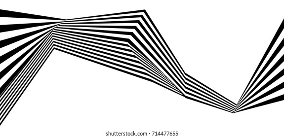 black and white stripe line pattern abstract graphic