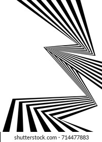 black and white stripe line pattern abstract graphic