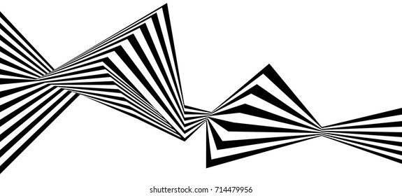 black and white stripe line pattern abstract graphic