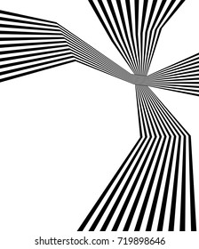 black and white stripe line pattern abstract graphic