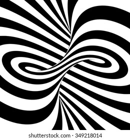 Black and white striped abstract background