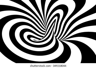 Black and white striped abstract background