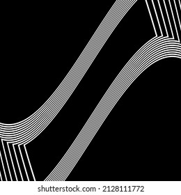 black and white striped background