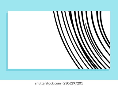 black and white striped background with place for your text vector