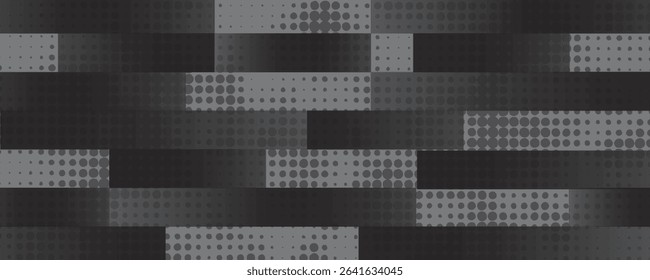 Black and white striped halftone gradient. Fading line gradation background. Repeating strip pattern backdrop. Parallel lines wallpaper for overlay, print, cover. Vector Doppler effect concept