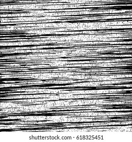 Schwarz-Weiß-Streifen, geräuschvoller Hintergrund. Vektorgrafik