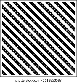 The black and white striped pattern has a minus plus symbol.