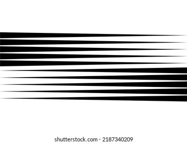 Black and white striped pattern of black lines on a white background. Design element. Vector illustration
