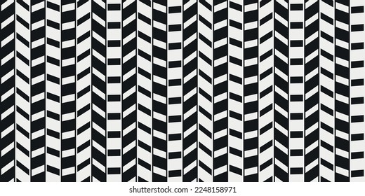 Black and white striped pillars with diagonal tiles. For prints and seamless surfaces of textiles, packaging, wallpapers.