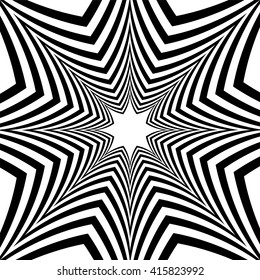 Op Art Known Optical Art Style Stock Vector (Royalty Free) 123448645 ...