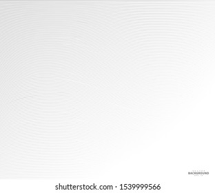 Black and white striped texture, Abstract warped Diagonal Striped Background, wave lines texture, vector template for your ideas