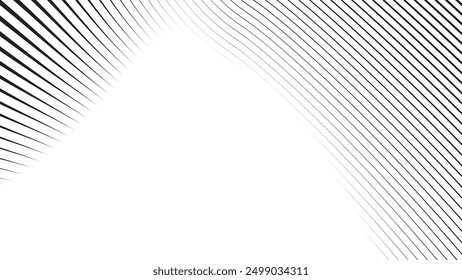 Black and white stripes abstract background vector image