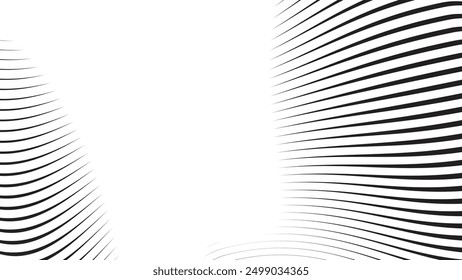 Imagen de Vector de fondo abstracto de rayas blancas y negras