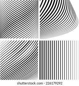 Black and White Stripes . Diagonal Lines . 