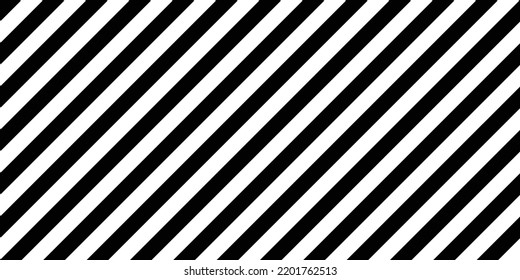 Black and white stripes diagonally. Seamless lines pattern background vector illustration.