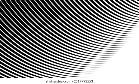 Black and white stripes line abstract background for backdrop or fabric style