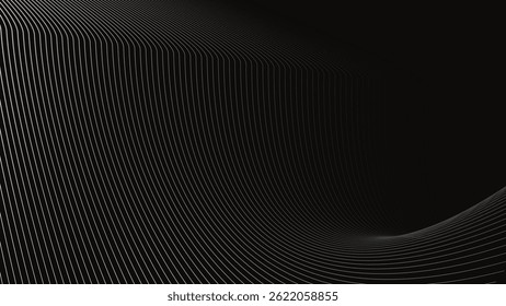 Fondo abstracto del patrón de la línea de las rayas blancas y negras para el estilo del telón de fondo o de la tela