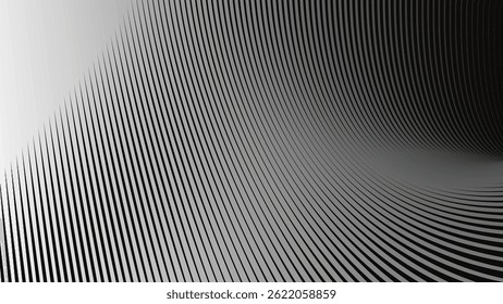 Black and white stripes line pattern background abstract for backdrop or fabric style