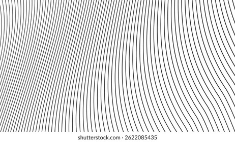 Fondo abstracto del patrón de la línea de las rayas blancas y negras para el estilo del telón de fondo o de la tela