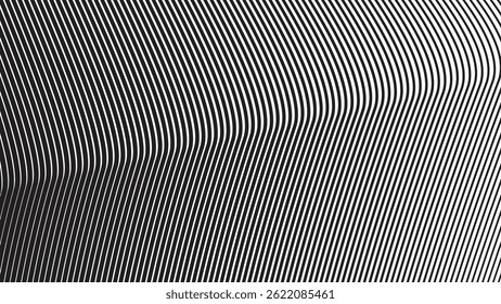 Black and white stripes line pattern background abstract for backdrop or fabric style