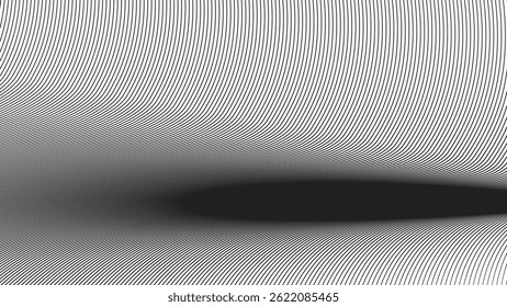 Fondo abstracto del patrón de la línea de las rayas blancas y negras para el estilo del telón de fondo o de la tela