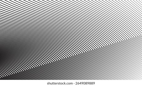 Black and white stripes line seamless pattern background for modern fabric wallpaper and graphic