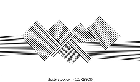 black and white stripes, lines abstract graphic, illusive movement design, optical art, op art