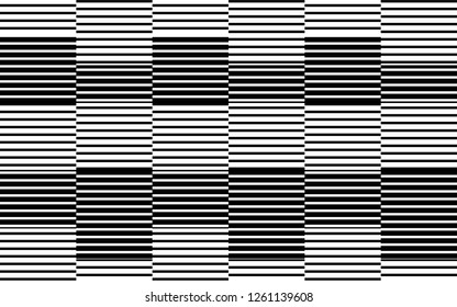 black and white stripes, lines abstract graphic, illusive movement design, optical art, op art