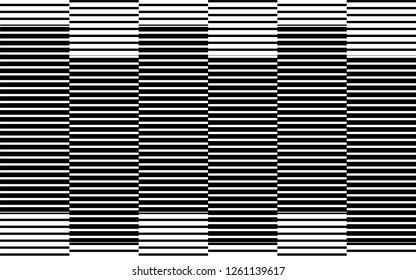 black and white stripes, lines abstract graphic, illusive movement design, optical art, op art