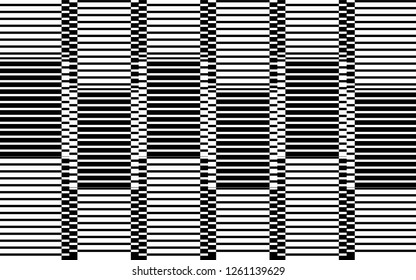 black and white stripes, lines abstract graphic, illusive movement design, optical art, op art