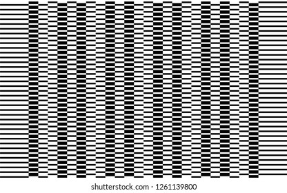 black and white stripes, lines abstract graphic, illusive movement design, optical art, op art