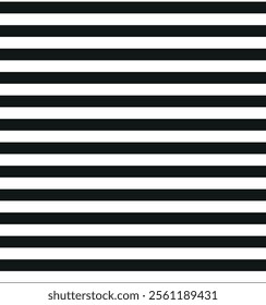 Black and white stripes seamless pattern. Vector background. Black horizontal stripes and lines. Black and white stripes seamless pattern. Vector background