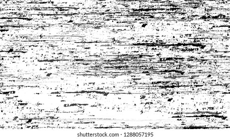 Black and White Stripes in Watercolor Grunge Brush Style. Distressed Grungy Seamless Pattern Design. Overlay Rust Metal Texture. Broken, Spotted Pop Art Design Pattern.