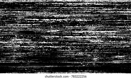 Black and White Stripes in Watercolor Grunge Brush Style. Rough Grungy Seamless Pattern Design. Watercolor Splatter Style Texture. Sketch, Rust Fashion Print Design Background.