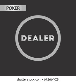 black and white style chip dealer