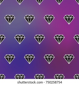 Black and white style diamonds background. Geometric pattern with linear diamonds.