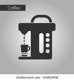 black and white style electronic machine