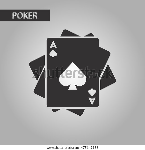 Black White Style Playing Cards Stock Vector (Royalty Free) 475149136