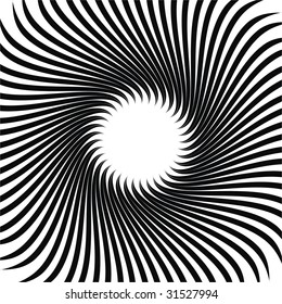 Black and white sun