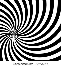 Black and White Sun Rays, Beams Element, Sunburst Pattern, Starburst Shape on White Background. Radiating, Radial, Merging Lines, Abstract Circular Geometric Shape
