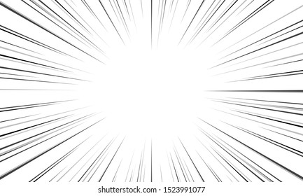 Black and White Sun Rays pattern background Creative vector design