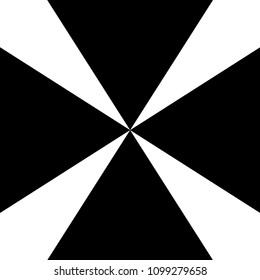 Black and White Sunburst Background