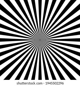 Fondo de la explosión de sol en blanco y negro