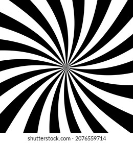 fondo cómico de explosión de sol en blanco y negro