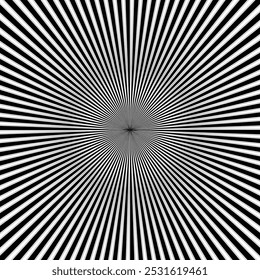 Efecto de explosión de sol en blanco y negro, se puede utilizar para el Fondo de pantalla, el patrón, el Web, el blog, la superficie, las texturas, el gráfico y la impresión.
