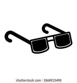 Black White Sunglasses Pictogram Stock Vector (Royalty Free) 1868923498 ...