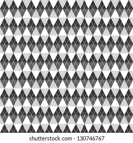 Black and White Sweater pattern texture abstract background, create by vector