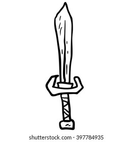 espada negra y blanca 