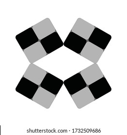Schwarzweiß-Symbol