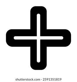 A black and white symbols, a black and white cross, Plus minus sign, vector icon illustration, Plus minus symbol calculator, Plus and minus vector icon in modern design, plus and minus icons symbols,